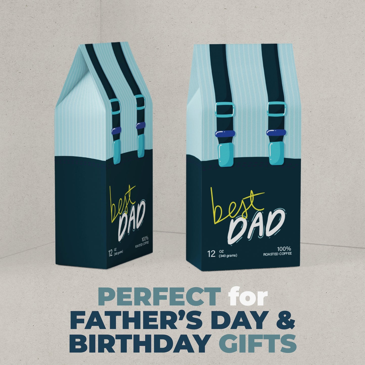 Best Dad Coffee Bag for Dad Birthday and Father's Day