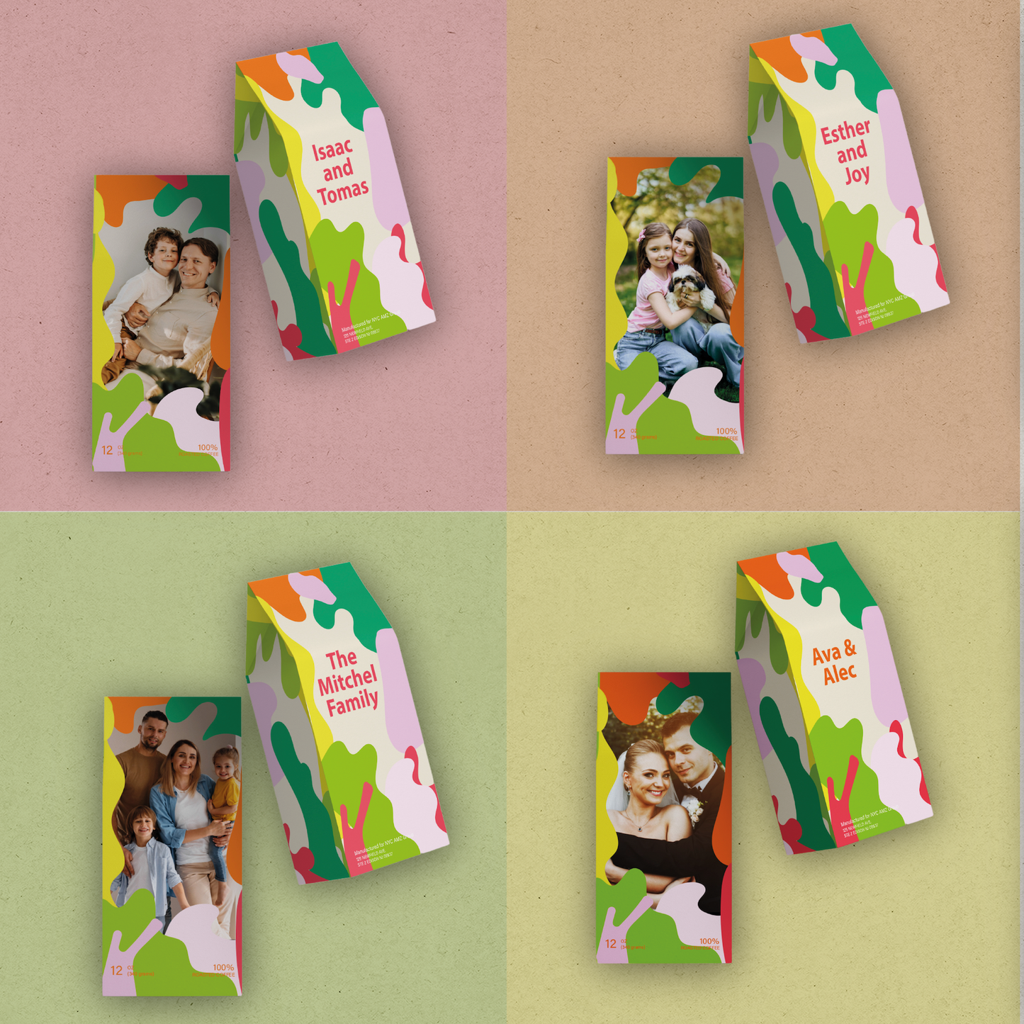 Custom Picture Image Coffee Bag